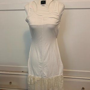 Free People Ruffle Hem Slip Dress